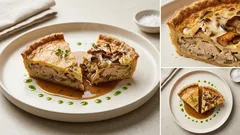 卵・乳製品なしでもコクたっぷり。OMNIツナときのこのヴィーガンチーズキッシュ